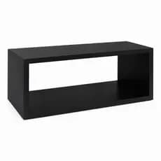 Nicho Prateleira Retangular Preto para Videogame Monitor Conversor Decodificador Organizador