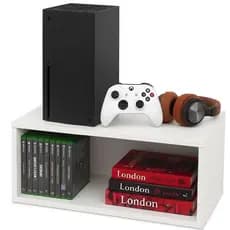 Nicho prateleira aéreo para vídeo game/Ps  em Mdf laminado peça  com medidas  especiais