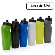 Garrafa Squeeze 640 ml Livre de BPA Válvula Antivazamento e Design Ergonômico Uso Diário esportivo
