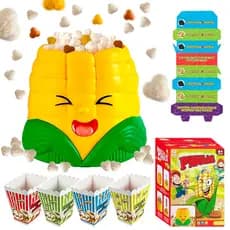 Pipoqueira Divertida Infantil Com Jogo Tabuleiro De Ação E Dados Para Muita Diversão For Kids