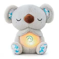 Pelúcia De Meditação Calmante Koala Com Luz E Som Para Controle Da Ansiedade - Polibrinq