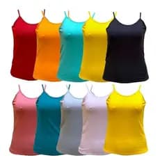 kIT 10 Regata de alcinha feminina blusinha basica lisa para o dia a dia