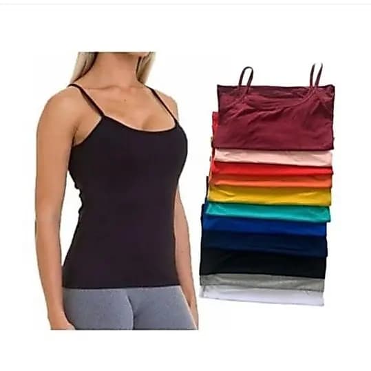 Regata de alcinha feminina blusinha basica lisa para o dia a dia