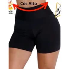 SHORT FEMININO SUPLEX DO P AO G3 ACADEMIA PLUS SIZE FITNESS