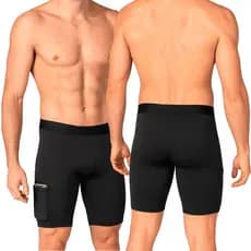 Kit Bermuda Ciclista Masculina Short com Bolso para Celular Ciclismo MTB Speed