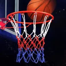 Aro De Basquete com Rede Cesta De Basketball Ferro Cesto Basket Grande Esportivo Bola Menino