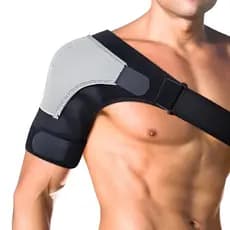 Ombreira Ortopédica Unissex Protetor De Ombro e Clavicula Bilateral Treino