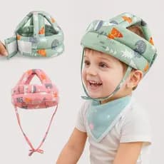 Protetor De Cabeça Para Bebê Capacete Para Bebe Antiqueda Engatinhar Andar Infantil