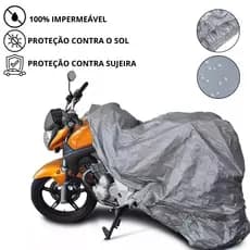 Capa Para Cobrir Moto Impermeável Proteção Sol Chuva Poeira Protetora Motocicleta Motos