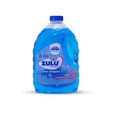 Lava Roupas Liquido 3L Zulu Perfumes Coala Sabão Concentrado
