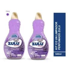 Kit 2  Limpador Perfumado Ambiente Multiuso Zulu Coala Lavanda 500ml