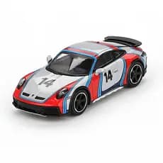 Miniatura Mini GT #964 Porsche 911 Dakar Ice Gray Metallic Rally 1976  1:64 MGT00964-CH