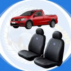 Jogo de Capas BancoVolkswagen Saveiro Cabine Simples + Brinde