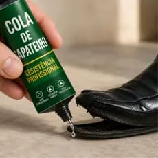 Cola de Sapateiro Profissional para Fabricação e Reparos de Calçados