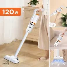 Aspirador de Pó Portátil Sem Fio Vertical Multifuncional Carregamento via USB Bivolt