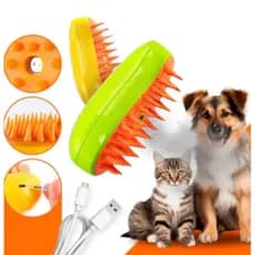 Escova Solta Vapor Desembaraça e Remove Pelos Para Pet LMZ0485 110v
