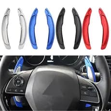 2x Car Steering Wheel Shift Paddle Extend Direct Gear Paddle Extension For Mitsubishi ASX Outlander Lancer Eclipse Cross Lancer