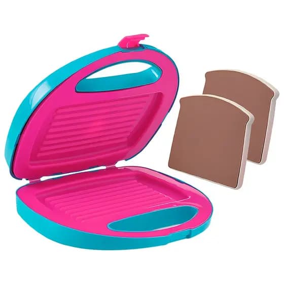 Brinquedo Sanduicheira Le Chef Kit Cozinha Infantil Colorida Para Menina Com Torradas – Usual Brinquedos