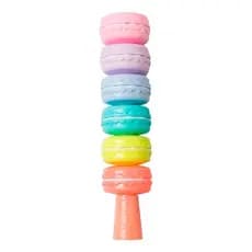 marca texto de papelaria fofa.Mini Marca Texto Fofo Formado Diversos estampas animais - Com 5 Cores