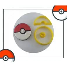Cortador Pokemon - Pokebola 5cm
