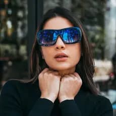 Óculos de Sol Sueli Azul
