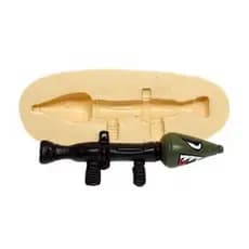 Molde De Silicone Lançador De Foguetes Jogos FPS