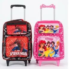 Mochila Escolar - 3 Bolsos - Rodinha - Menino - Menina