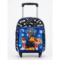 Mochila Escolar Infantil Patrulha Canina - Rodinhas e Compartimento Especial