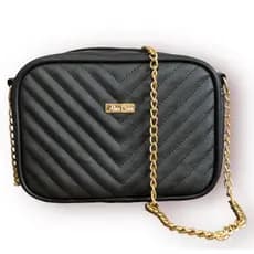 Bolsa Transversal Feminina de Ombro Corrente