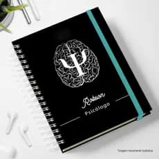 Agendas 2026 Psicologia Psico Datada com horario personalizada com nome planner