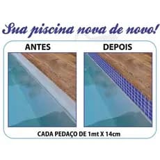 Bordas Para Piscinas Em Adesivos Modelo Pastilhas 20 Metros