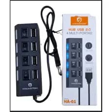 Hub 4 Portas Usb 2.0 - H'maston - Ha-01