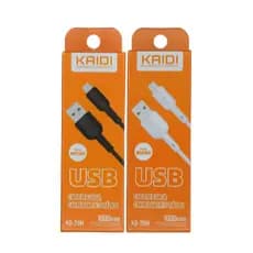 Cabo Usb Kaidi 1M Android / IPhone