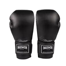 Luva Boxe Muay Thai Classic Black - Maximum