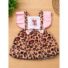 Vestido Romper  para Bebê Menina tamanho único do 6 a 9 Meses Mesversário, passeio verão calor