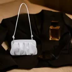 Bolsa Feminina Media Elegante De Festa Transversal Porta Celular De Mão e Ombro