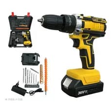 Parafusadeira Chave De Lítio Bateria 36v Brushless