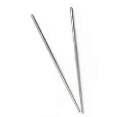 Hashi Japonês Chinês Coreano Oriental De Aço Inox + Saco De Plástico Zip Lock Ou Ecológico De Algodão Cru