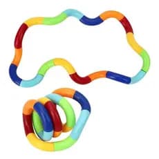 Fidget Brinquedo De Torção Articulados Colorido Antiestresse Enrolamentos Para Adultos/Crianças
