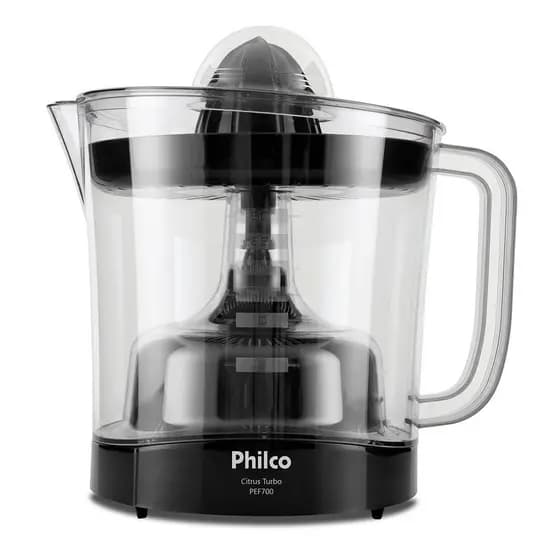 Espremedor De Frutas Philco PEF700P 2 Cones 70w 1.5L Voltagem Conforme Variações.