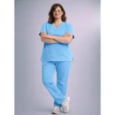 Conjunto Scrub Pijama Cirurgico Hospitalar Unissex Profissional Feminino Plus Size