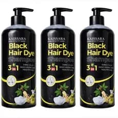 KIT 3 SHAMPOO ESCURECEDOR 500ML ESCURECIMENTO CAPILAR COM EXTRATO HIDRATANTE PROFUNDO E REPARADOR
