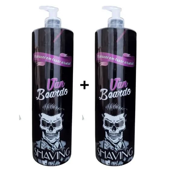 2 Shaving Gel de Barbear Van Beards