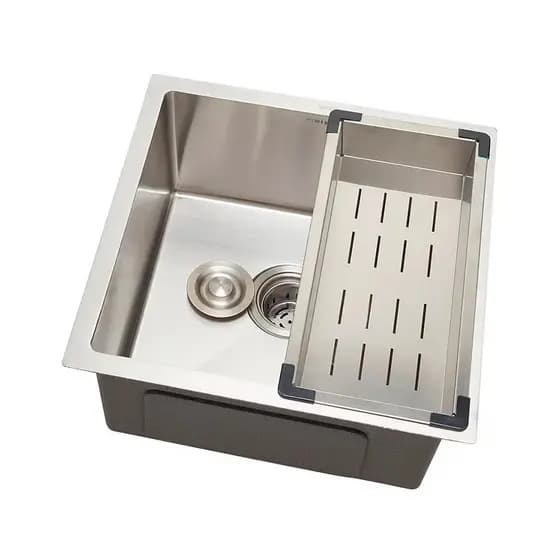 Cuba para cozinha gourmet pia aço inox com acessórios Terena 40 cm Pingoo - Prata