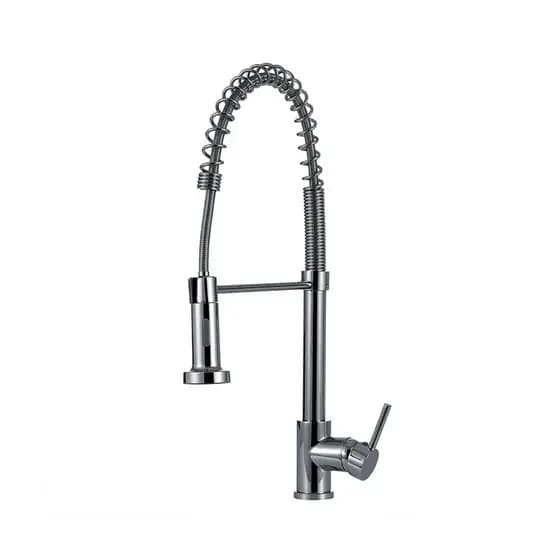Torneira Para Cozinha Gourmet Misturador Monocomando Envira Pingoo - Prata