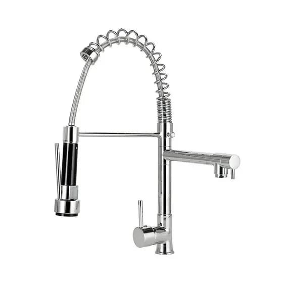 Torneira Para Cozinha Gourmet Misturador Monocomando Munim Pingoo - Prata