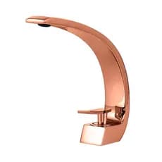 Torneira para banheiro Misturador Monocomando baixa Itapecuru Pingoo - Dourado Rose