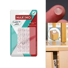 Protetor Adesivo Silicone Anti-Impacto Redondo Gotas Batente de silicone