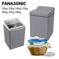 Capa Maquina De Lavar Panasonic Impermeavel Resistente  12kg 13kg 14kg 15kg 16kg 17kg 18kg