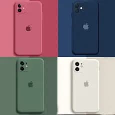 Capinha aveludada  fechada na câmera para IPhone 16 / 16 pro max